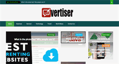 Desktop Screenshot of blogvertiser.net
